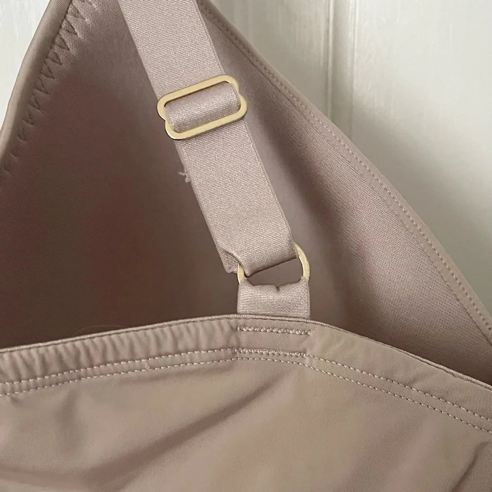 Natori T Shirt Bra Size 36H Nude Smoothing Fully Adjustable Comfort Modest - Picture 6 of 8
